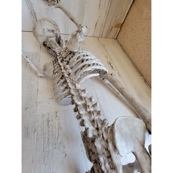Skeleton AS IS jointed hanging Halloween home decor prop scary - Picture 12 of 15